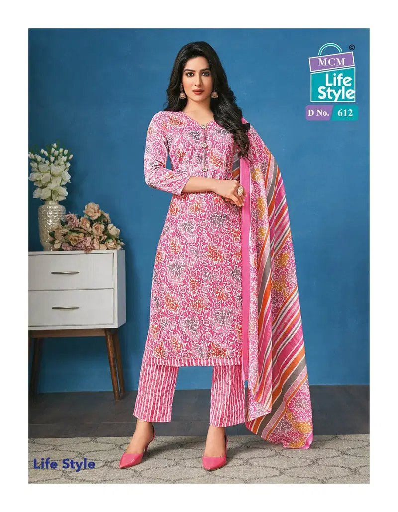 Lifestyle Vol 6 By MCM Cotton Dress Material Catalog